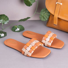 Multicolor Checked Casual Flat DW-15